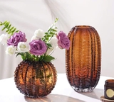 Lọ hoa thủy tinh phong cách Bắc Âu BA02