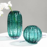 Lọ hoa thủy tinh phong cách Bắc Âu BA02