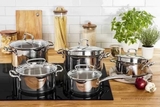 BỘ 5 NỒI INOX CAO CẤP TEFAL DUETTO PLUS G719SA55