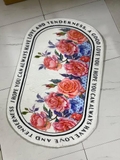 Thảm hoa trải sàn in 3D 60x90cm