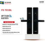 Khóa cửa vân tay Faster FS701 BL