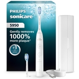 BÀN CHẢI ĐÁNH RĂNG PHILIPS SONICARE 5950 HX7130/03 MÀU TRẮNG