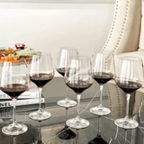 Set 6 ly vang đỏ pha lê cao cấp Bohemia Crystal Sandra 570ml