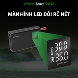 Máy bơm lốp ô tô kèm kích bình đa năng Lifepro SmartPOWER