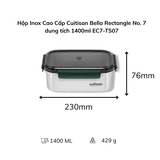 Hộp Inox Cao Cấp Cuitisan Bella nhiều dung tích