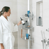 Giá treo dụng cụ nhà tắm loại chống sàn và trần Simplehuman 2,74m