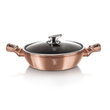Nồi chảo có nắp 2 quai cầm Berlinger Haus BH/1519N 28cm - màu rose gold