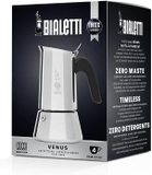 ẤM PHA CÀ PHÊ ESPRESSO BIALETTI VENUS 4 CUP MÀU BẠC