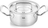 Bộ nồi Fissler profi 4 nồi 1 quánh 1 chảo chống dính nắp inox