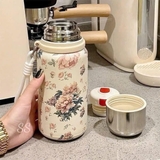 Bình giữ nhiệt VACUUM hoa vintage
