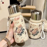 Bình giữ nhiệt VACUUM hoa vintage