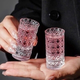 Set 6 ly shot 20ml Diamond hoạ tiết kim cương siêu sang