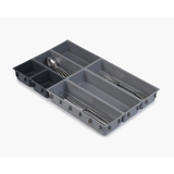 Khay chia ngăn kéo đựng dao dĩa Joseph Joseph 85199 Blox 7-piece Drawer Organiser Set – Grey