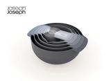 Set âu, rổ, đong Joseph Joseph 98468 Nest 9 Plus - Tonal Grey