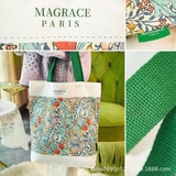 TÚI TOTE VẢI HỌA TIẾT HOA VĂN - PHONG CÁCH PARIS THANH LỊCH TỪ MAGRACE