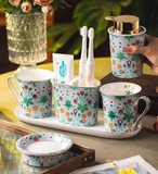 Set 2 cốc đánh răng Magrace Paris