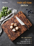 THỚT GỖ TEAK GKOCH 40 x 32CM
