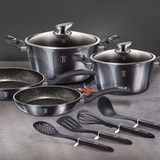 Bộ nồi 10 chi tiết Berlinger Haus BH/6917 carbon pro edition