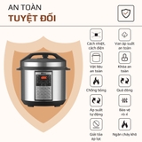Nồi Áp Suất Điện Đa Năng OLIVO PC60
