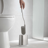 Cọ toilet silicone chống nhỏ giọt Joseph Joseph Flex Lite Steel 70561