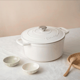 Nồi gang tròn Ciwete 24/27cm nhiều màu