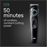 Tông Đơ Chuyên Cạo Tỉa Râu, Tóc, Lông Mũi, Tạo Kiểu Râu Braun 3470, 8-in-1