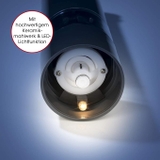 Set máy xay muối tiêu GourmetMaxx Salz-, Pfeffermühle Weiß, Schwarz màu đen/ trắng