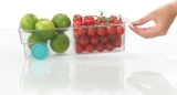 Khay chứa đồ 2 ngăn nhỏ Joseph Joseph 851662 FridgeStore™ Small Storage Bin có bánh lăn