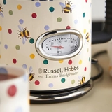 Ấm Siêu Tốc Russell Hobbs Bumblebee & Polka Dot 27240 Công Suất 3000W, 1.7L, Màu Kem