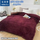 CHĂN LÔNG CỪU NHẬT BẢN MIROTA (2x2m3, 5kg)