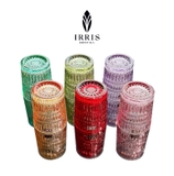 Set 6 Cốc Irris Beaded Charm  02T - Dung tích 320ml