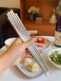 Hộp 5 đôi đũa vân đầu đũa Chockmen CKM JYCS5P