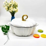 Nồi Gang Hình Bí Ngô 25cm, dung tích 3,5l