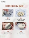 DỤNG CỤ XAY TỎI ỚT GKÖCH - 400ML