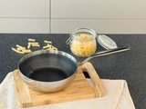 Chảo sâu lòng đúc inox chống dính vân nổi Kaiyo