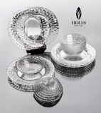 Set 12 món thuỷ tinh pha lê màu cao cấp IRRIS DE