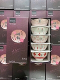 BỘ BÁT GỐM SỨ VẼ TAY 100% NAGOYA NHẬT BẢN CAO CẤP