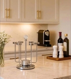 Giá úp cốc đế xoay Silver