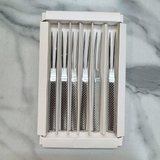 SET 6 DĨA HOA QUẢ INOX 18/10 GUME
