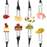 Set 6 dĩa hoa quả cao cấp Sambonet