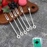 Set 6 dĩa hoa quả cao cấp Sambonet