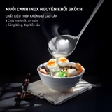 MUÔI CANH INOX NGUYÊN KHỐI GKÖCH DÀI 22,5CM
