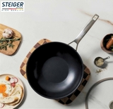 CHẢO XÀO STEIGER TITANPRO WOK 28CM