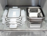 Bộ 6 hộp inox Hàn Quốc Neoflam