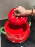Hũ sứ cà chua 2,8 lít EU Decor siêu xịn xò