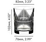 Set 2 cốc RIEDEL Tumbler Shadows 320ml - Made in Germany