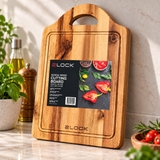 THỚT 2LOCK ACACIA CUTTING BOARD 33 X 23CM