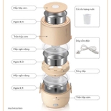 HỘP CƠM CẮM ĐIỆN ĐA NĂNG Bear DFH-B15N13 TẦNG