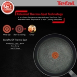 CHẢO CHỐNG DÍNH TEFAL HARD TITANIUM PLUS G28906, 28 CM