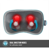 Gối massage shiatsu 3D cao cấp công nghệ GEL – Pin sạc HoMedics GST-550HRC-EU